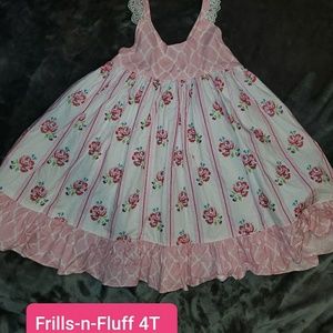 4T Frills-n-Fluff Boutique Dress